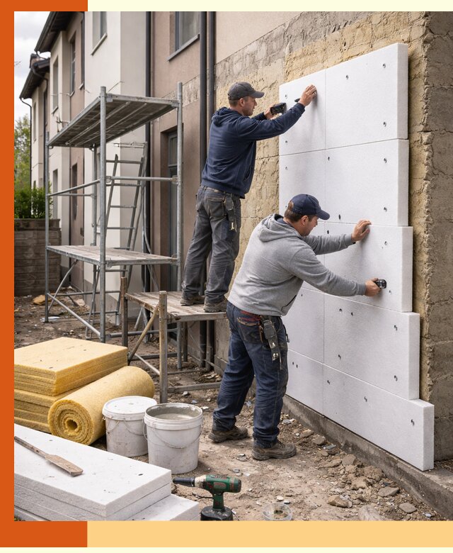 Утепление таунхауса с гарантией комфорта в Полевском