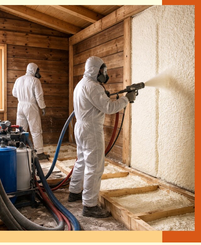 Утепление бани ппу в Полевском под ключ от 4311 руб./м2 | ТепломастерПлв - напыление и монтаж ппу