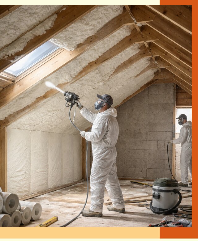 Утепление мансарды ППУ в Полевском от 2823 руб./м² — заказать под ключ | ТепломастерПлв