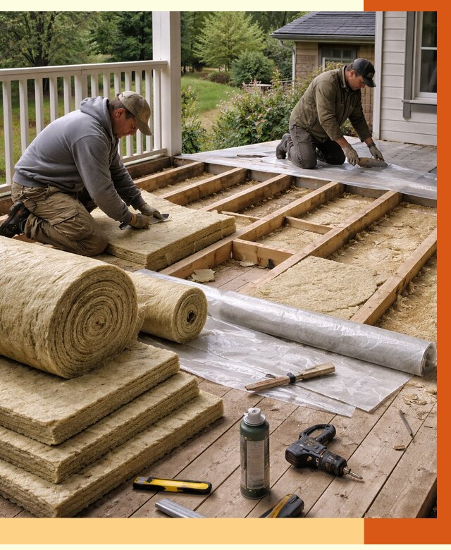 Утепление террасы в Полевском от 4311 руб./м2 — утеплить террасу под ключ | ТепломастерПлв