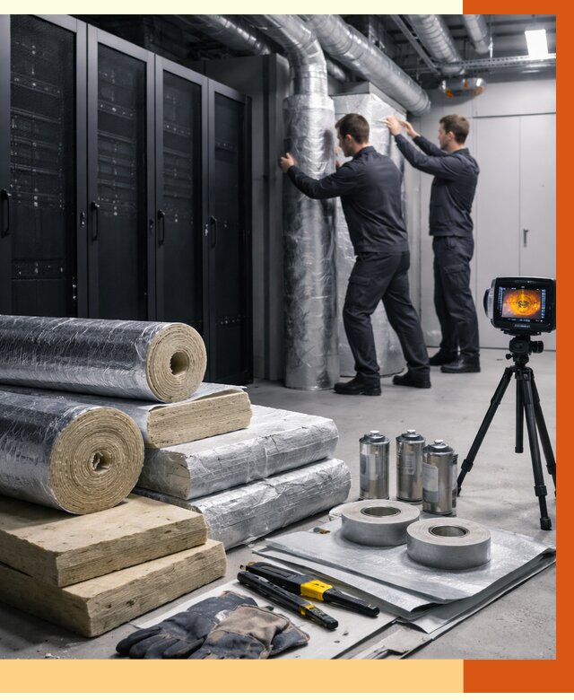 Утепление серверной в Полевском от 8725 руб./м² — комплексно под ключ | ТепломастерПлв