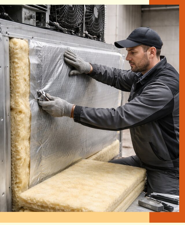 Утепление холодильного агрегата в Полевском от 8725 руб. под ключ | ТепломастерПлв