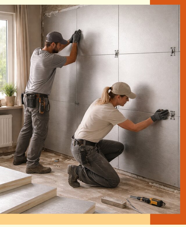 Утепление PIR панелями в Полевском от 4311 руб. под ключ | ТепломастерПлв