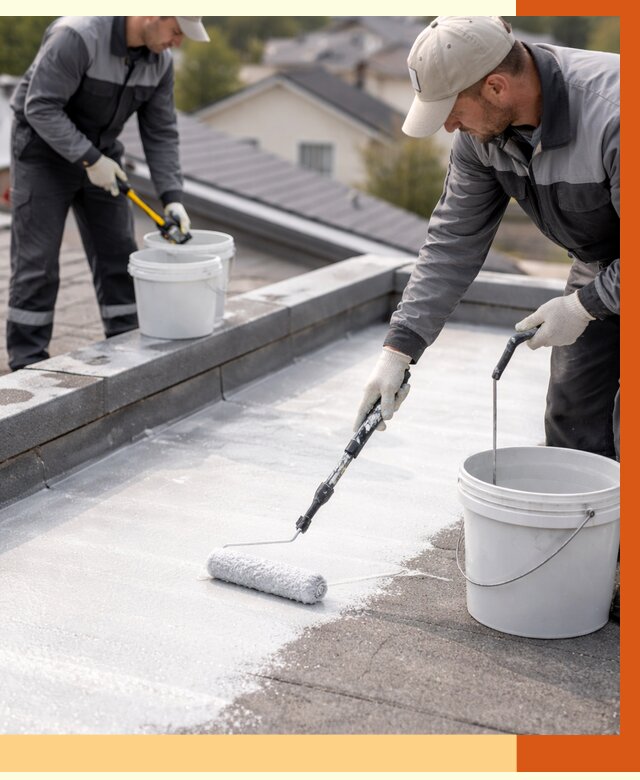 Утепление кровли жидкой теплоизоляцией в Полевском от 2207 руб./м2 | ТепломастерПлв