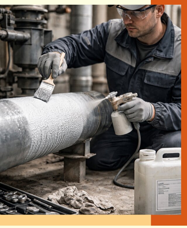 Утепление оборудования жидкой теплоизоляцией в Полевском от 4619 руб. | ТепломастерПлв