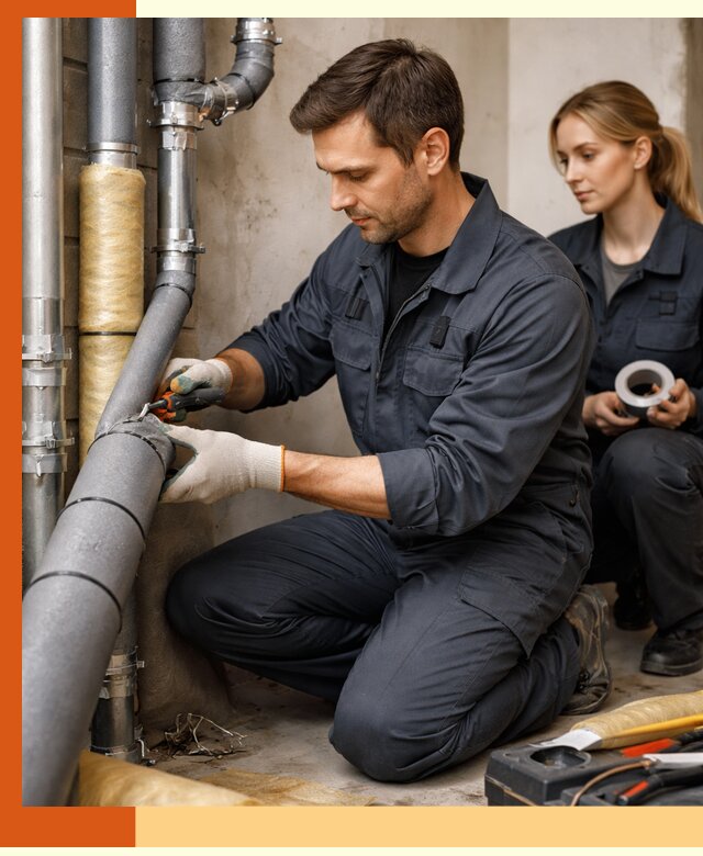 Шумоизоляция труб в Полевском: профессиональная звукоизоляция под ключ