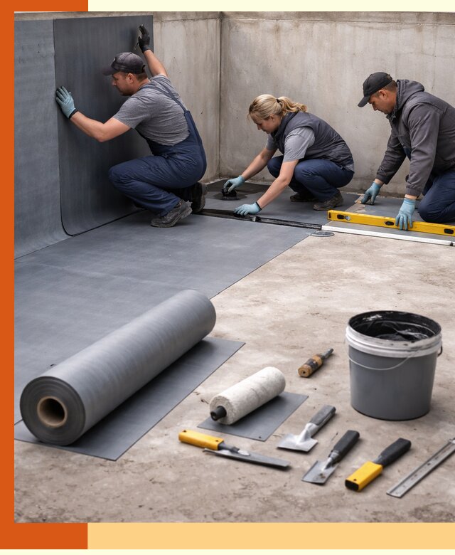 Гидроизоляция бассейна под ключ в Полевском — надежная защита и герметизация