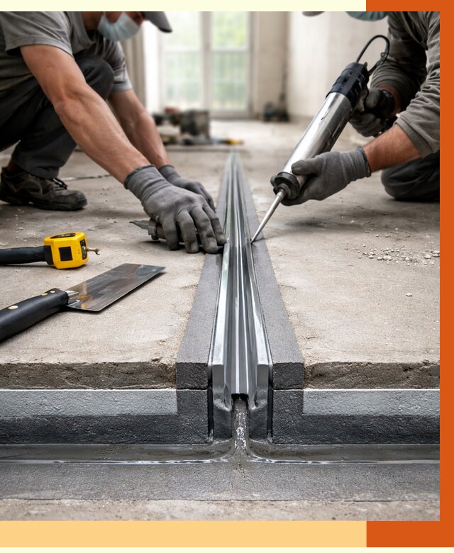 Гидроизоляция деформационного шва в Полевском от 7699 руб. под ключ | ТепломастерПлв