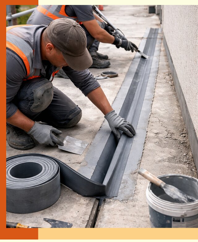 Гидроизоляция деформационного шва в Полевском профессионально и надежно