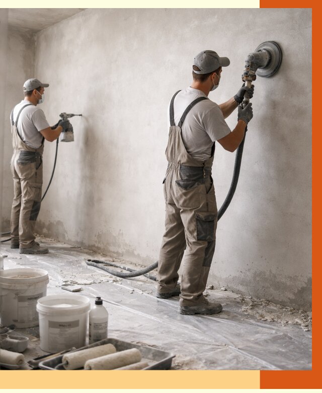 Подготовка поверхности под напыление в Полевском от 1232 руб. — ТепломастерПлв