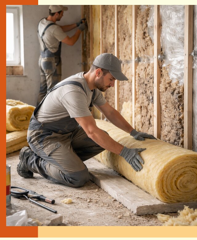 Восстановление теплоизоляции зданий и конструкций в Полевском