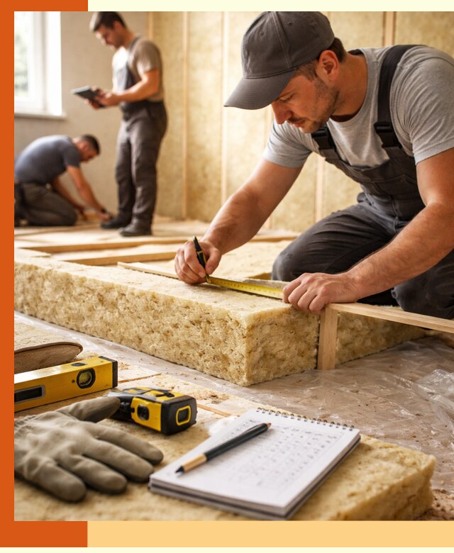 Расчет толщины утеплителя для зданий и помещений в Полевском