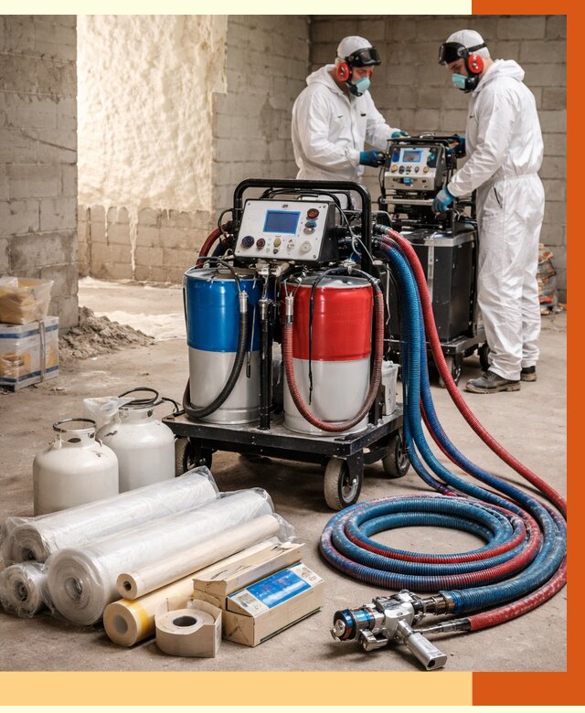 Аренда установки для напыления ППУ в Полевском от 35928 руб. | ТепломастерПлв