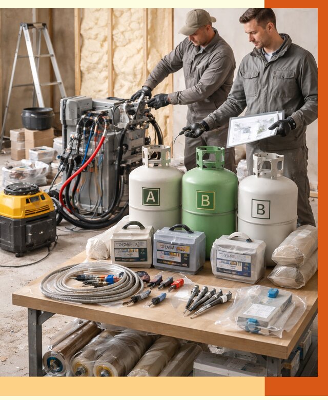 Продажа компонентов ППУ с консультацией в Полевском от 4311 руб. | ТепломастерПлв