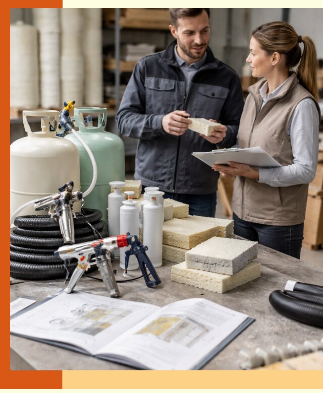 Продажа компонентов ППУ с профессиональной консультацией в Полевском